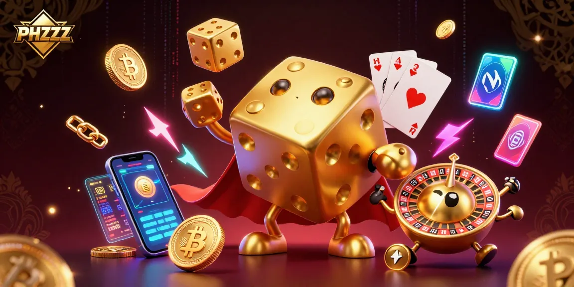 Engage in thrilling gaming experiences at PHZZZ with vibrant 3D characters and exciting casino elements.