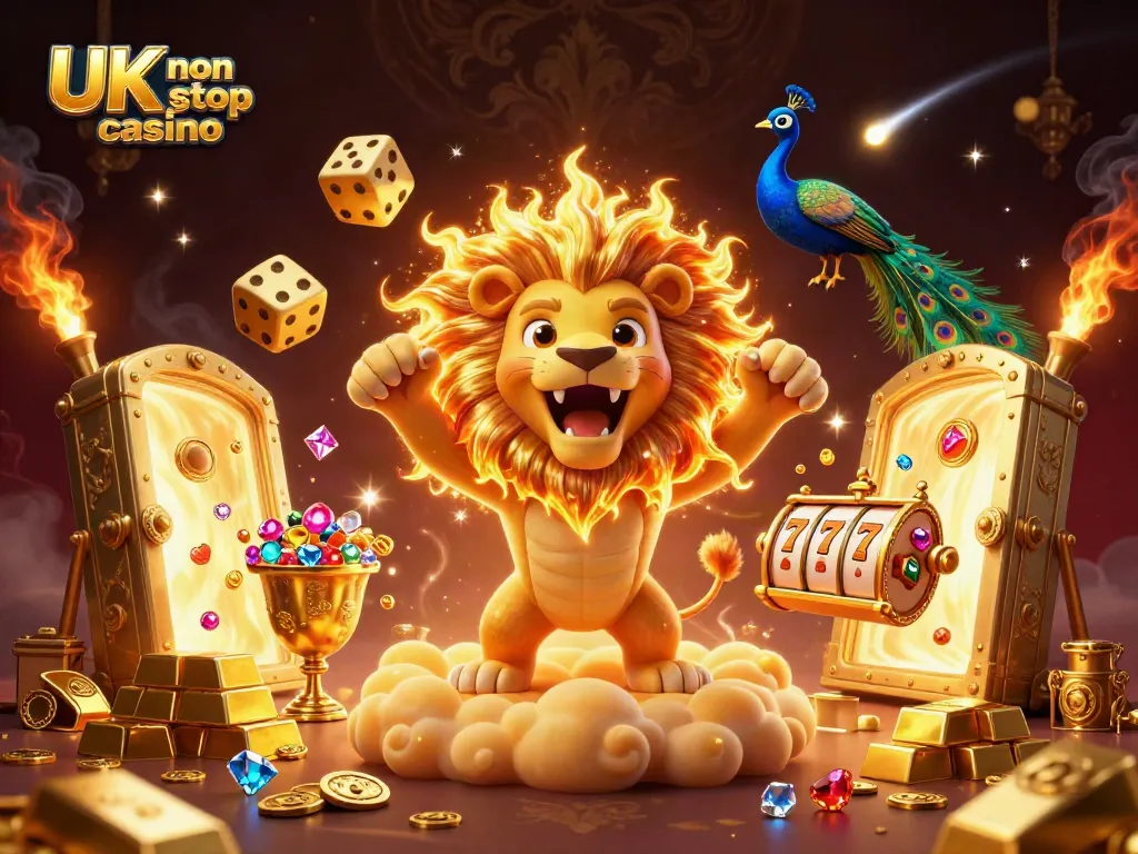 Experience the thrill of UK non gamstop casino with vibrant treasures and iconic gaming elements.