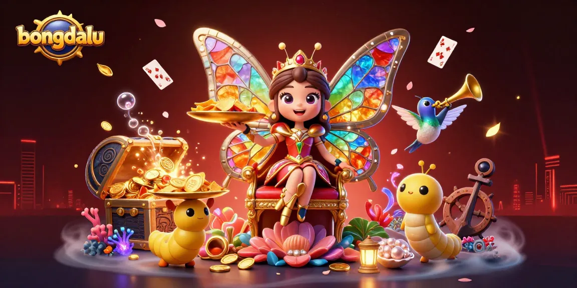 Bongdalu brings excitement to online gaming with a vibrant 3D illustration featuring casino elements.