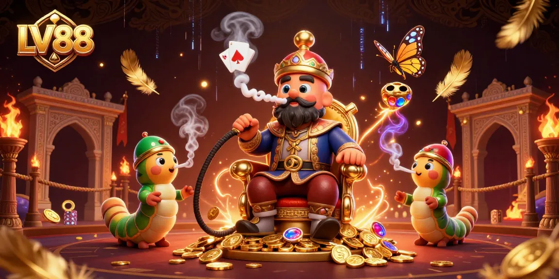 Experience thrilling gaming at LV88 with vibrant casino characters and dynamic action.
