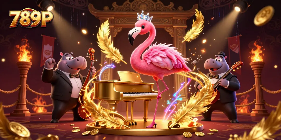 Experience winning excitement at 789P with vibrant casino entertainment and lively musical characters.
