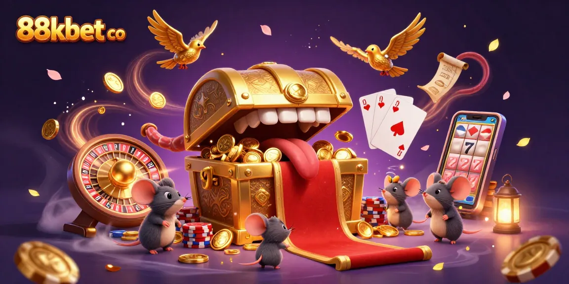 Experience the thrill of winnings with 88kbet co in an immersive, action-packed casino scene.